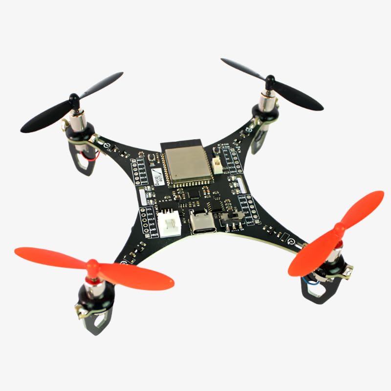 esp32 based programmable drone development board with battery for makers, developers and educators (ready to fly)