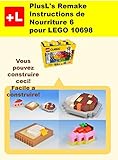  PlusL\'s Remake Instructions de Nourriture 6 pour LEGO 10698: Vous pouvez construire le Nourriture 6 de vos propres briques! (French Edition)