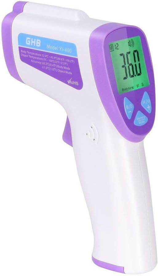 Fashiol Chunni Brand CN520 Model Digital Baby Forehead Infrared Body Temperature Surface and Room Non-Contact Thermometer for Fever