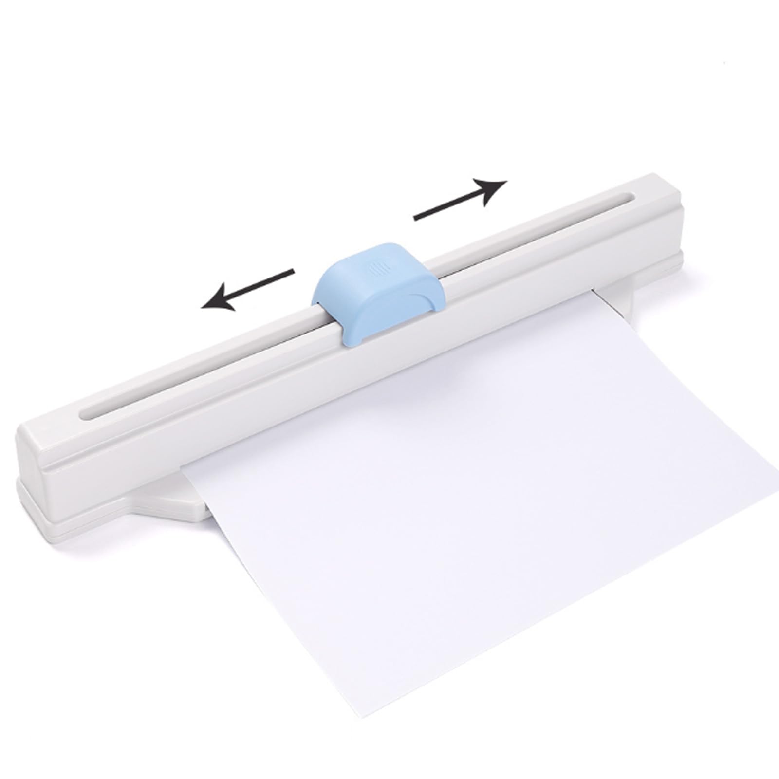 Perforadora de papel ligera de 30 agujeros, portátil, gran capacidad, 5 hojas, carpeta portátil de mano