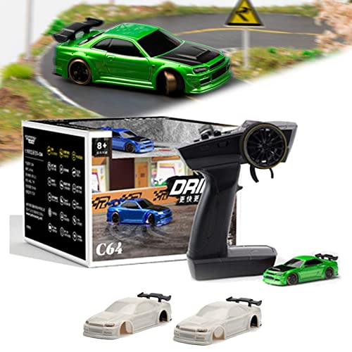 Slidey Boys - Auto Drift RC da Tavolo, Auto Drift RC in Scala 1:76, Macchinina Sp