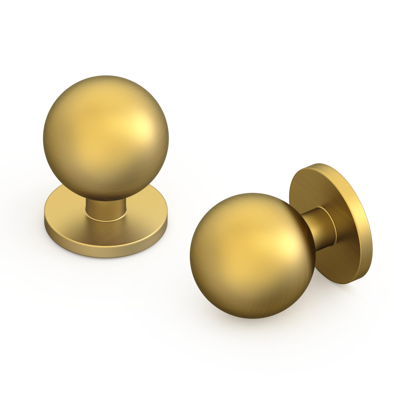 Asidrama 10 Pack 1 Inch Champagne Bronze Kitchen Cabinet Knobs, Cabinet Knobs Kitchen Cabinet Hardware for Cupboard Drawer Knobs Dresser Knobs — Amazon image 21