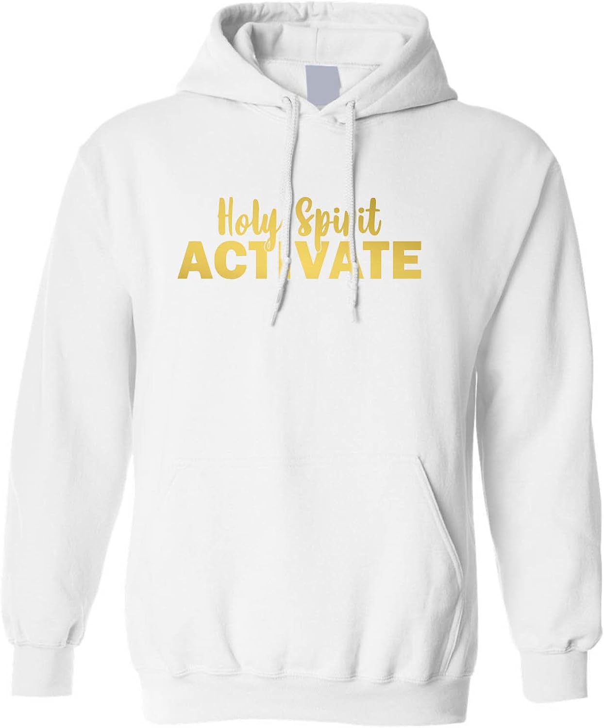 ALLNTRENDS Holy Spirit Activate Adult Hoodie Tik Tok Song Funny Graphic Sweatshirt