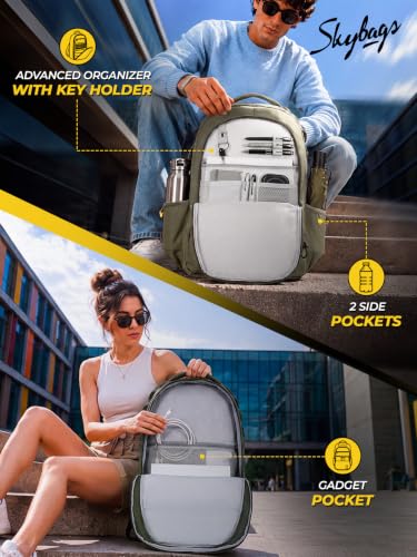 Image of Skybags Cipher 32L Laptop Backpack (Upto 16 inch), 3 Compartments