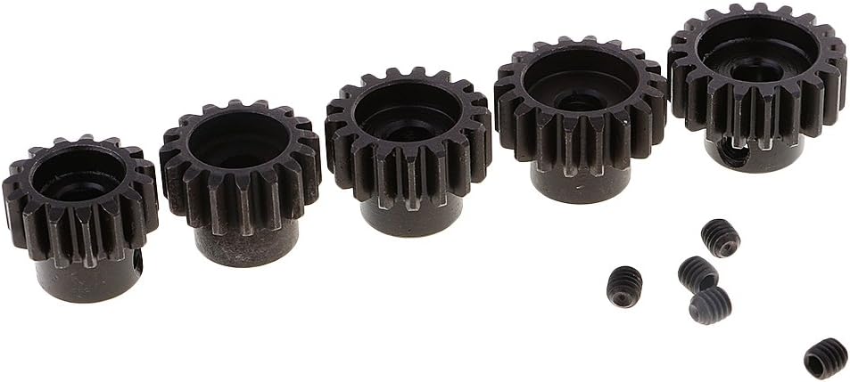 1/8 Car Pinion Motor Set - 15T 16T 17T 18T 19T, 5mm