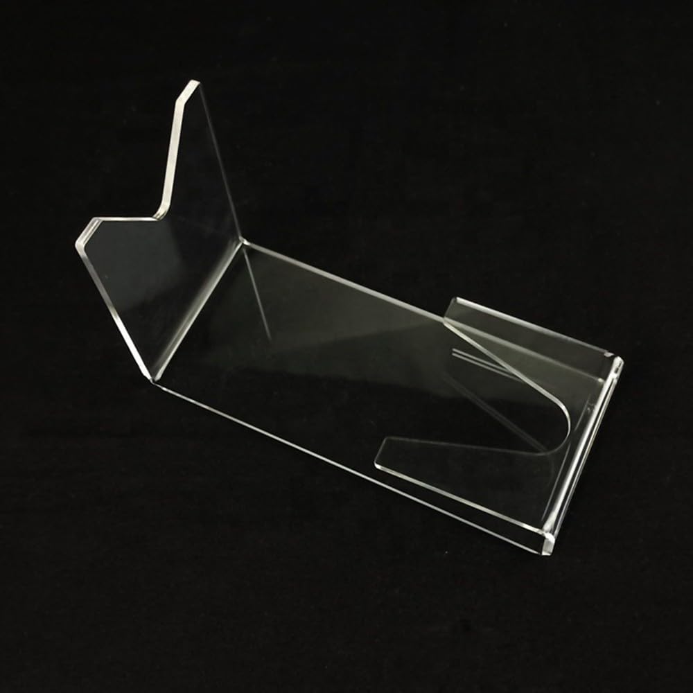 DONGKER Supporto per Pistole, 2 Pezzi Porta Pistola in Acrilico Trasparente, Supporti per Pistole Revolver, Modello di Pistola Giocattolo