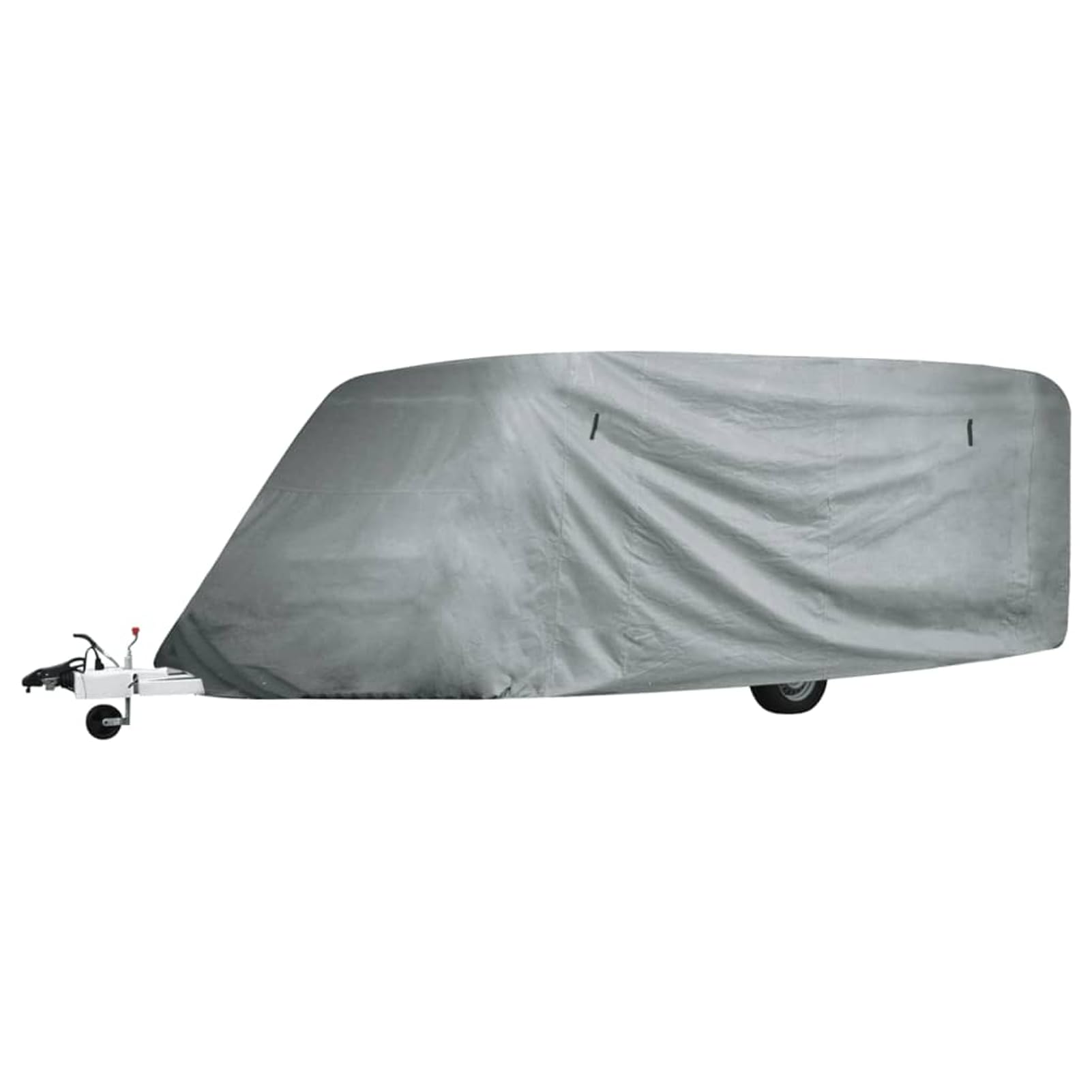 Homgoday Funda para Caravana Gris L protección Invierno
