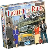 Days of Wonder Ticket to Ride - New York Board Game, Multicolor, us:one Size