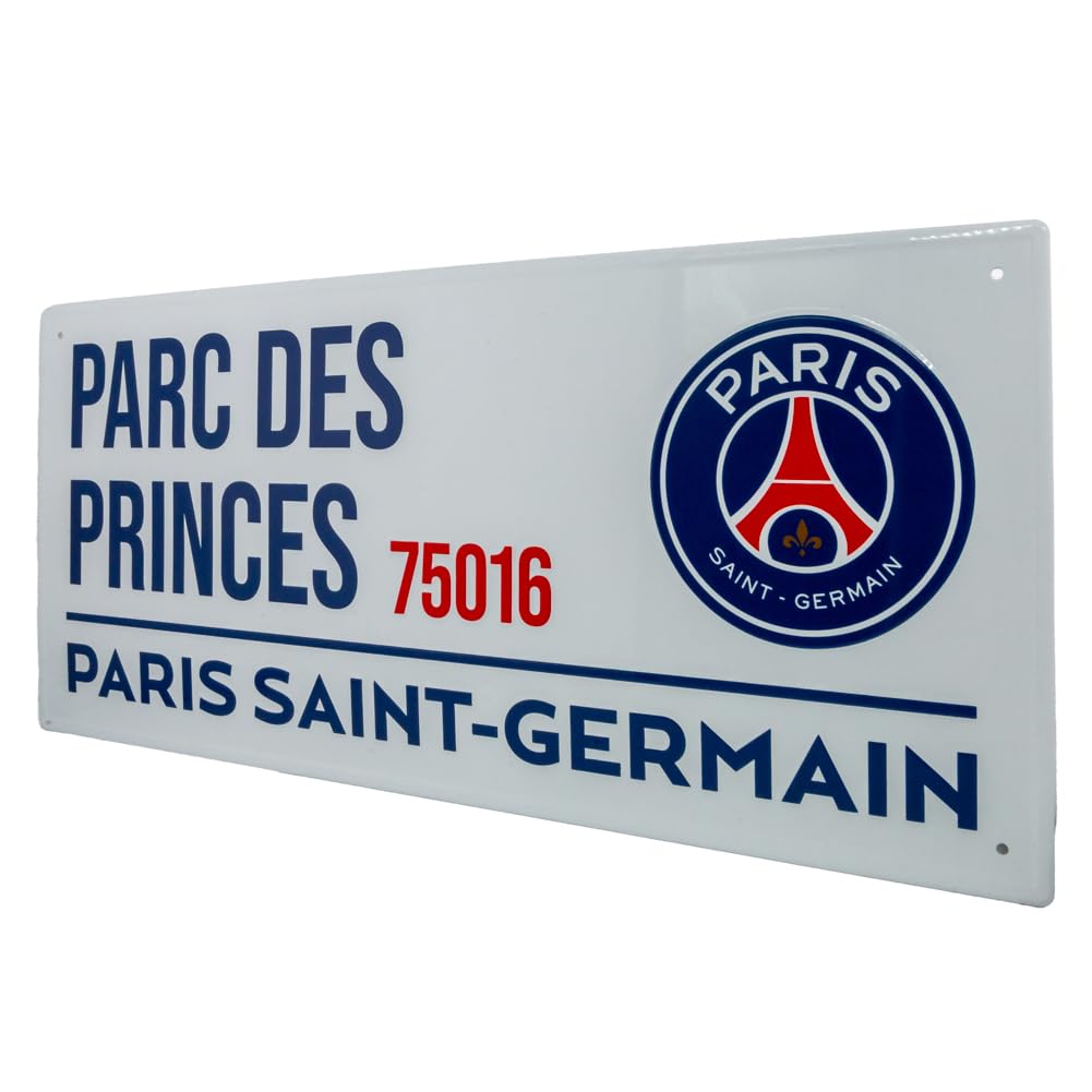 PSG Plaque de rue officielle Paris Saint Germain FC Parc des Princes 75016