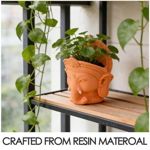 Décoration originale de bureau avec ce pot de fleurs éléphant grand modèle - 4