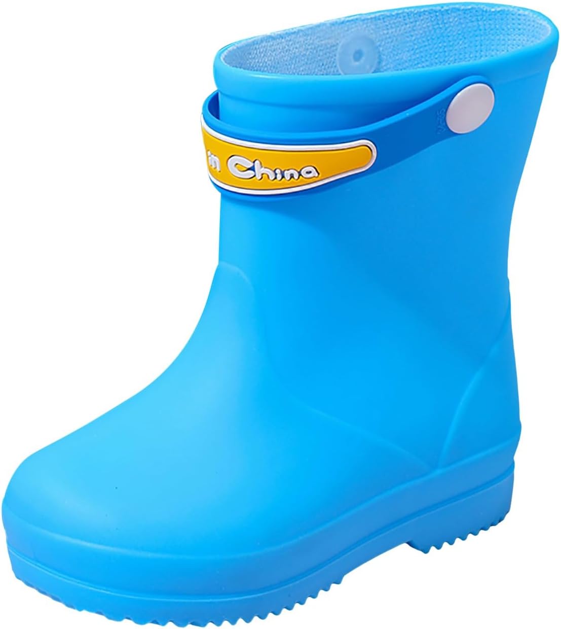 IWIHMIV Baby Rain Boots Boys Girls Lightweight Outdoor Non Slip Rain Boot Comfortable Soft Soles Water Shoes