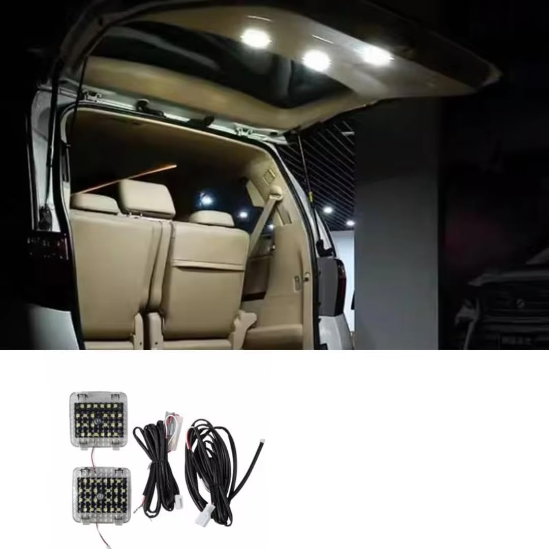 Oświetlenie Bagażnika dla Toyota Alphard Vellfire serii 20 2008-2014, tylna lampa bagażnika