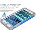 Tekcoo Galaxy S5 Case, [Tmajor] Sturdy [Blue/Grey] Shock Absorbing Hybrid Rubber Plastic Impact Defender Rugged Slim Hard Case Cover Bumper for Samsung Galaxy S5 S V I9600 GS5 All Carriers