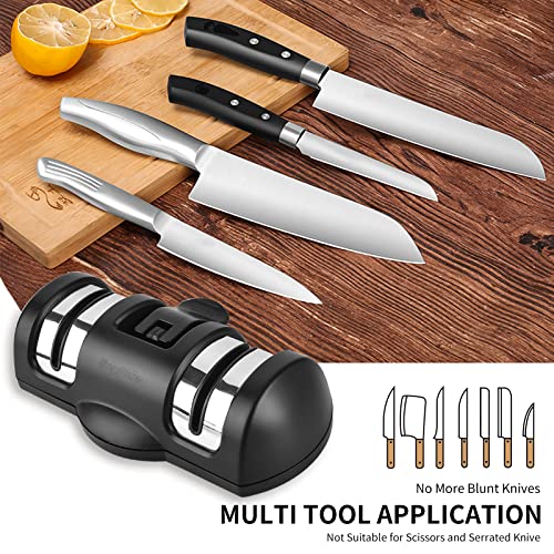 Koythin Pocket Knife Sharpener, Blade Sharpener For Kitchen Knives #TOP3