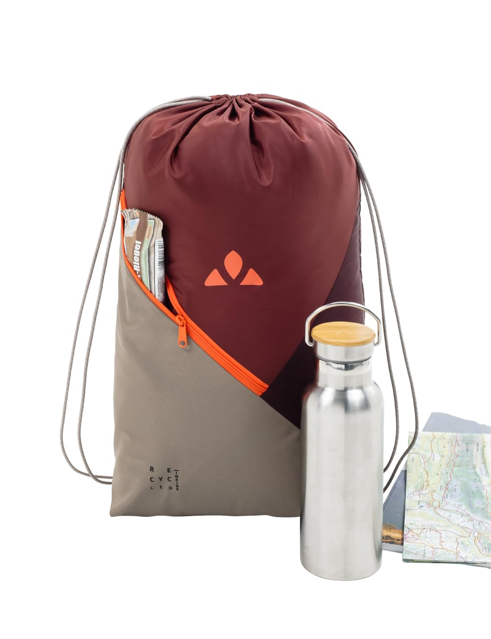 Vaude Unisex – śpiwór dla dorosłych Plangge 400 II SYN, Dark Cherry, rozmiar uniwersalny