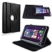 Produktbild NAUC Tasche Hülle f TrekStor SurfTab Twin 10.1 Tablet Schutzhülle Case Schutz Cover, Farben:Schwarz