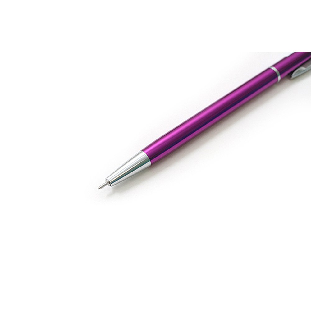 Ohto Slim Line Serisi NBP-5B3 Metalik Mor Tükenmez Kalem 0.3