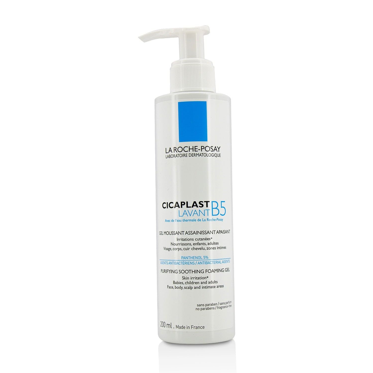 Laroche Posse Cicaplast Lavant B5 Purifying Soothing Foaming Gel 6.8 fl oz (200 ml)