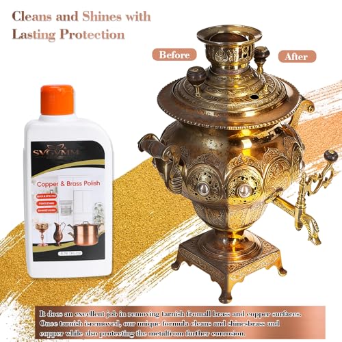 Kit limpiador y pulidor de cobre y latón 8.79oz x2 miniatura 3