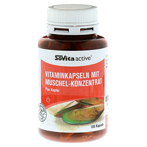 GRÜNLIPPMUSCHEL Konzentrat Kapseln 180 St