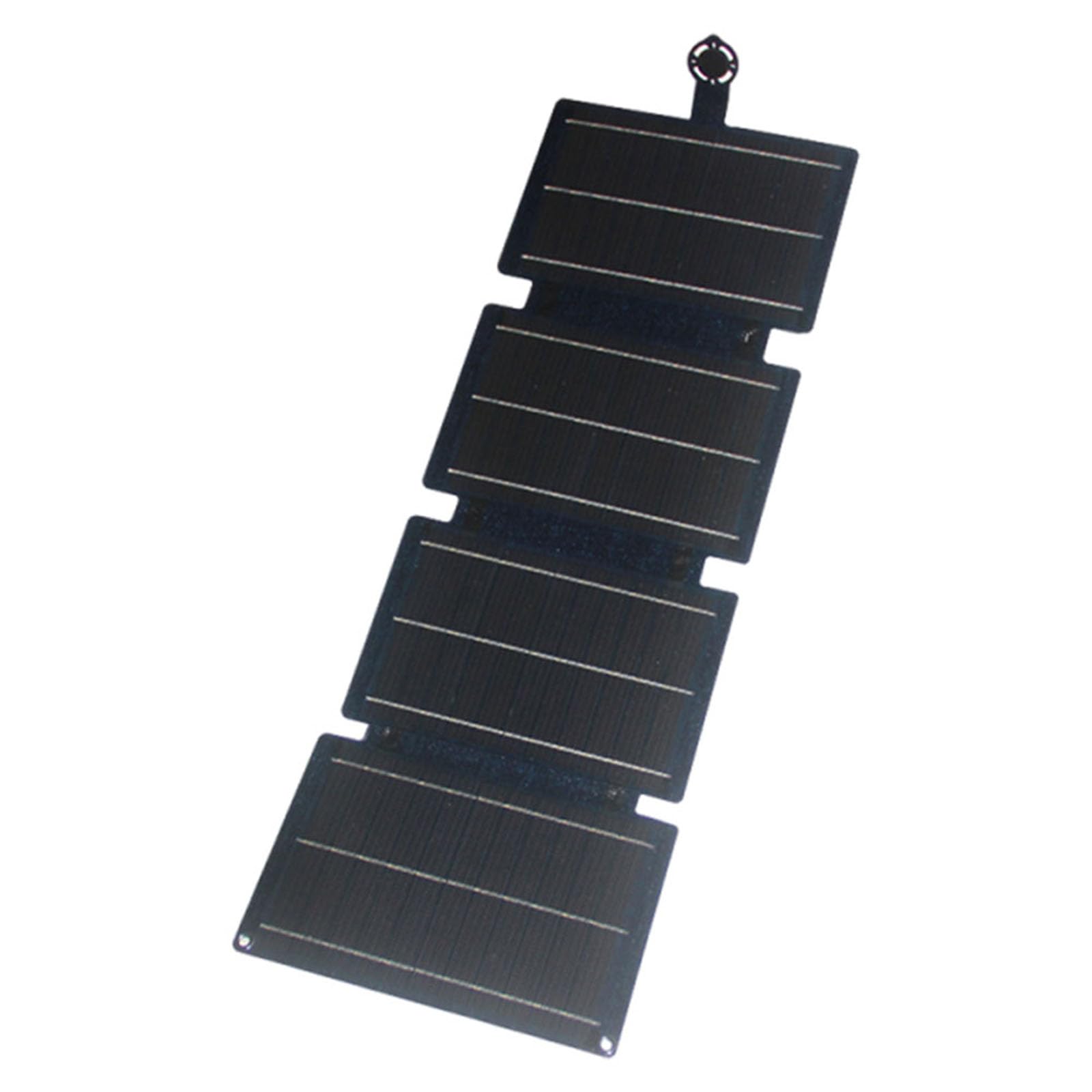 Monokrystaliczny powerbank solarny 28 W z portem USB typu C, składane, monokrystaliczne ogniwo słoneczne, wysoki współczynnik konwersji do oświetlenia ogrodowego na zewnątrz