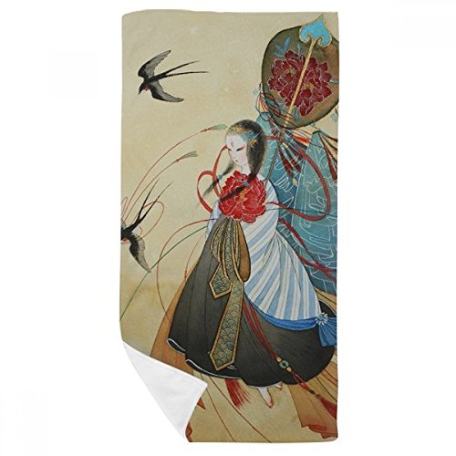 Serviette de bain douce style asiatique DIYthinker pour une routine bien-être et spa - 2