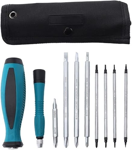 Magnetic Screwdriver Set Double-Sided Interchangeable Screwdriver Combination Tool 11PCS Hand Operated Tools