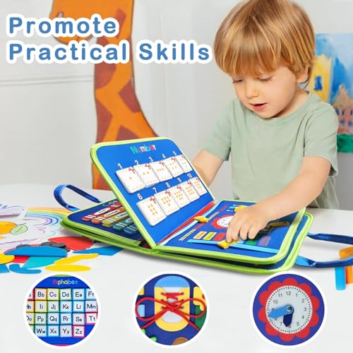 Hi-Tech Optoeletronics Co., Ltd. MZ01-2648 Hi-Tech Busy Board Toys, Busy Book For Toddlers 1-5 Year Old thumb #3