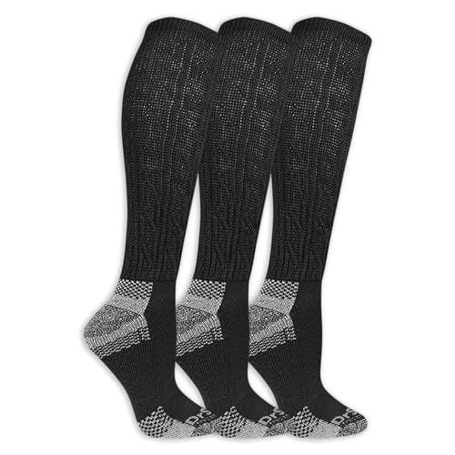 Dr. Scholl's Women's Advanced Relief Blisterguard Socks-2 & 3 Pair Packs-Non-Binding Cushioned Comfort