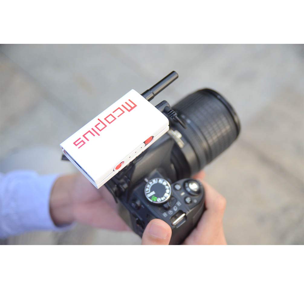 UHF-WMU48 (GA) Micrófono Lavalier inalámbrico, 48 canales, UHF, inalámbrico, sistema de micrófono de solapa, para smartphone, cámara DSLR, entrevistas, 1 TX+ 1 RX