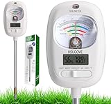 HSLGOVE Soil Test Kit, 7-in-One Soil Moisture...