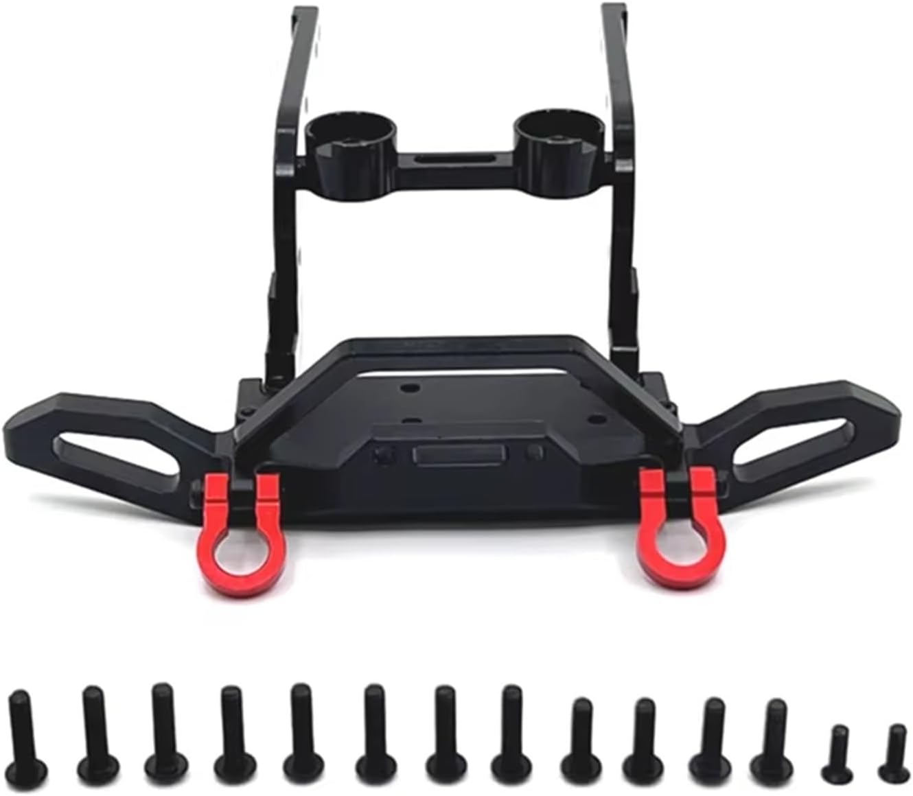 Compatible With MJX H12Y H12Y+ 1/12 RCカーアップグレードパーツアクセサリーフロントバンパーキッ