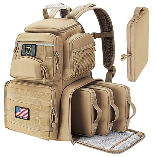 Best shooting range backpack TIDEWE Tactical Range Backpack with Dividers