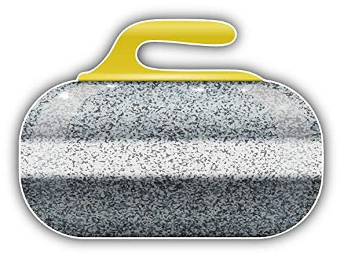 Curling Stone Round Metal 0.75" Lapel Pin Hat Shirt Pin Tie Tack Pinback3