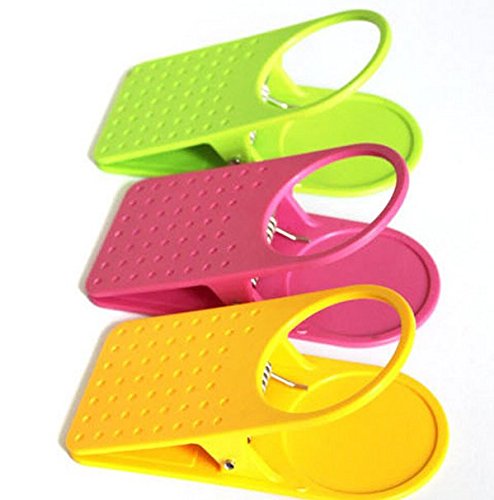 WoW STORE - Colorful Glass Holder Table Clip