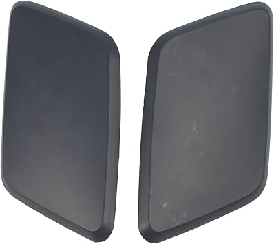 Front Headlight Washer Cap Cover OEM Replacement for Skoda Octavia Mk2 1Z0955109 Fits 2004 2013 Models Pair