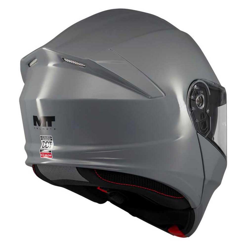 MT Helmets Genesis SV – Casco Moto Modular con Visor Solar Retráctil, Calota HIRP, Pantalla Antivaho y Preparado para Intercomunicador | Homologado ECE 22.06 & DOT