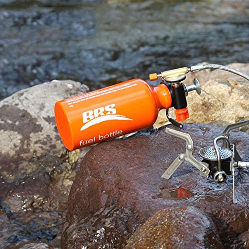 Tentock Aluminium Fuel Bottle Outdoor Picnic Oil Bottle Motorcycle Emergency Petrol Storage Can 530Ml/750Ml/1000Ml #TOP4