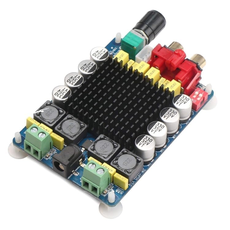 Image of TDA7498 100W + 100W Class D Dual Channel Audio Amplifier Board for Subwoofer Computer Speaker Motorcycle