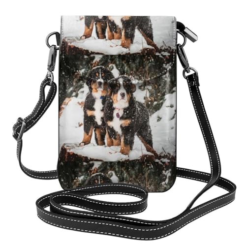 Pochette téléphone Bouvier Bernois finie la surcharge des poches
