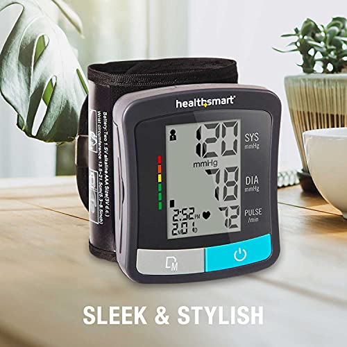HealthSmart Digital Standard Blood Pressure Monitor with Automatic Upper Cuff That Displays Pulse Rate and Irregular Heartbeat, Stores up to 120 Readings for 2 Users (Pack of 48) - Thumbnail 6
