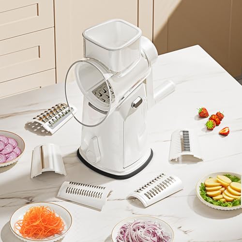 Rallador manual giratorio para queso y verduras Pssopp miniatura 5