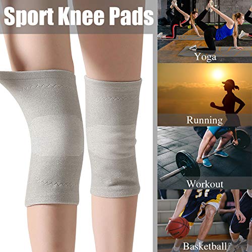 Joelheiras quentes, Romacci Joelheiras masculinas e femininas de inverno Velocino grosso quente elás