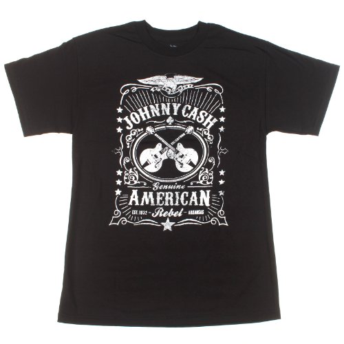 Johnny Cash 'American Rebel' T-Shirt (large)