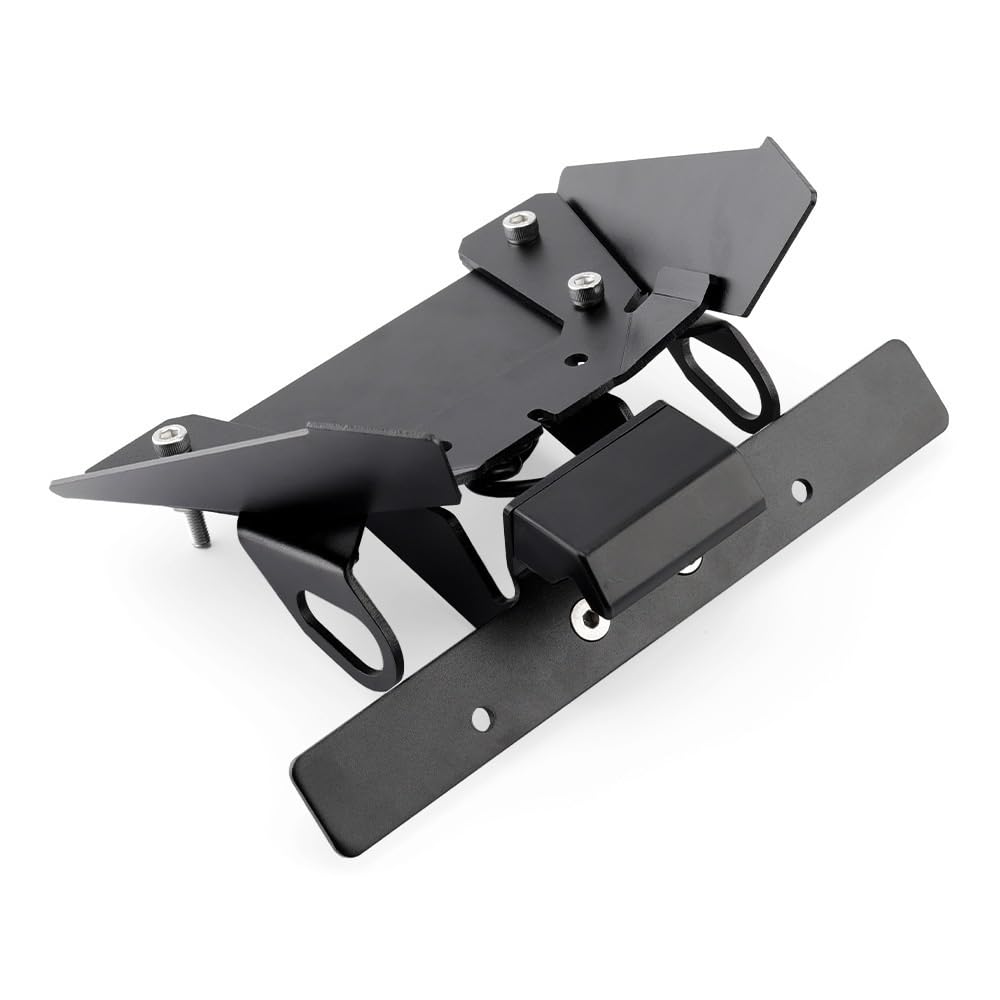 DDGBERFP For EX250R NINJA 2008-2012 NINJA 250R 2009 2010 2011 Motorcycle License Plate Holder With Turn Signal Tail Tidy Mudguard Eliminator