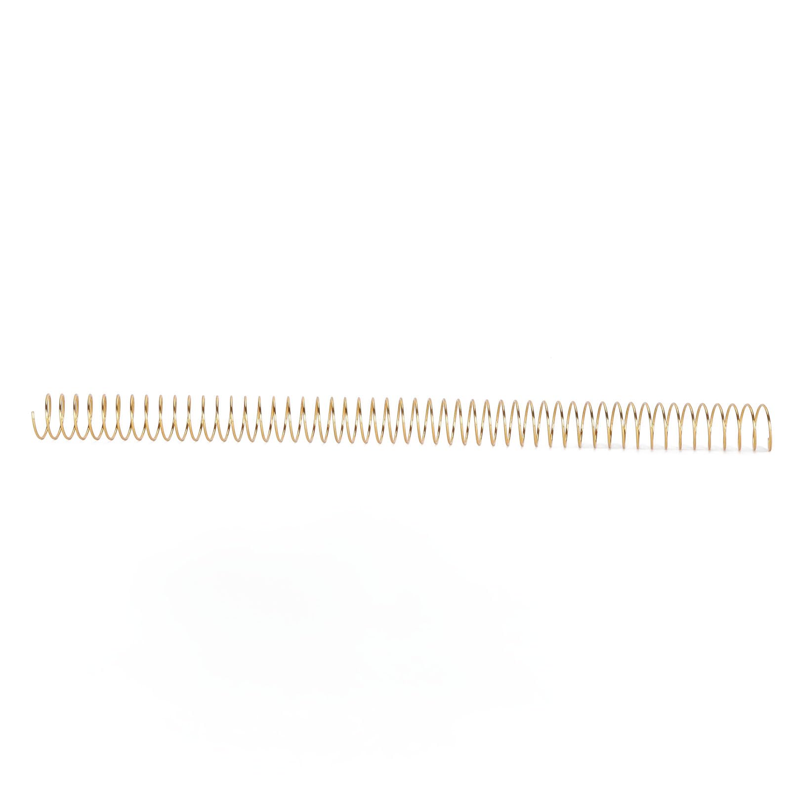 Yctze 100-teiliges Spiralbindespulen-Set – 19 Mm Durchmesser, 170 Blatt Kapazität, 48 Zähne, 41 Teilung, Ideal für Dokumente, Präsentationen und Kommerzielle Projekte (GOLD)