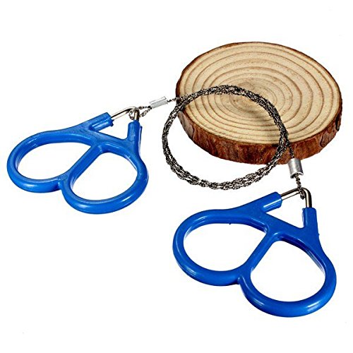 Homepro Outdoor Steel Wire Saw Scroll Emergency Travel Camping Hiking Survival Tool #TOP2