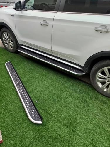 Faldones laterales Nissan Qashqai protectores de estribos para viajes en familia 7