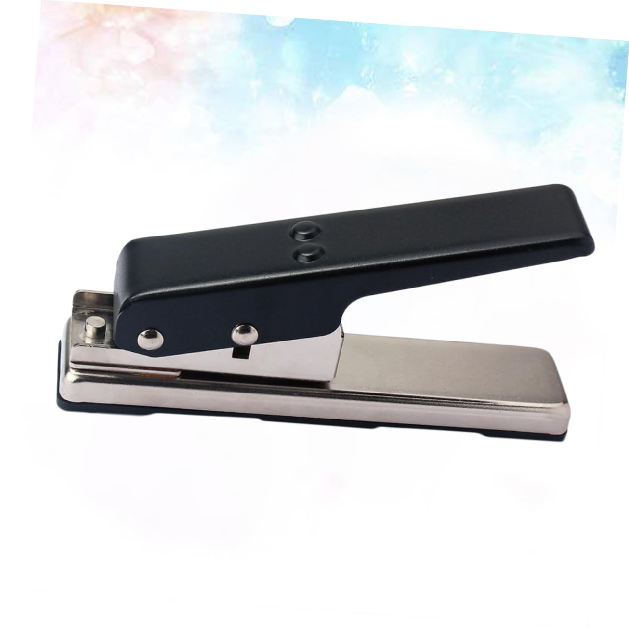 Cutter R26 Professionale per Plettri Chitarra, Nero | Abs e Pvc, Forma Precisa e Design Definito, Base in Plastica, Metallo e Plastica