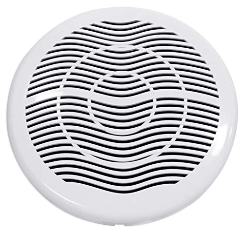 Rockville Rxm-S6 Marine/Boat 6 Channel Amplifier 2600 Watt Peak / 660W Dyno-Certified Rms With Status Mode Led Indicator & Ms10Lw 10" 2400 Watt White Marine/Boat 10" Free Air Subwoofer With Led #TOP5